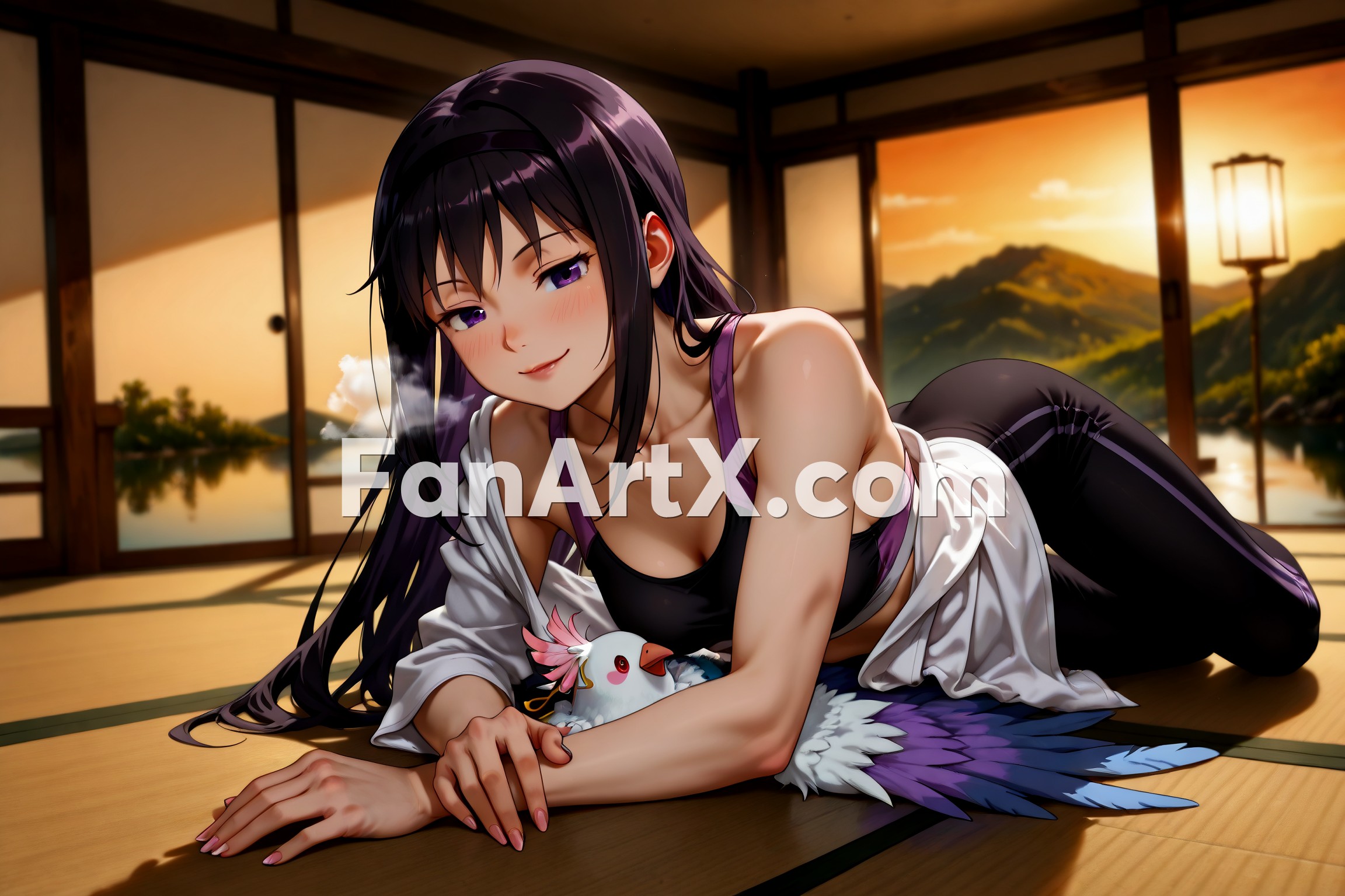 Akemi Homura Puella Magi Madoka Magica Fanart 1535228